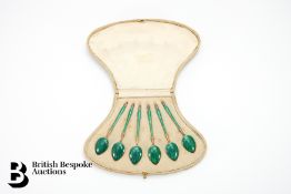 Norwegian Enamel Spoons