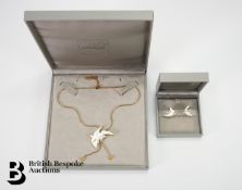 Lalique Hirondelles Pendant