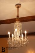 Cut-Glass Chandelier