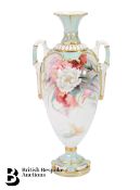 Royal Worcester Vase by William Hale