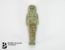 Egyptian Faience Ushabti.