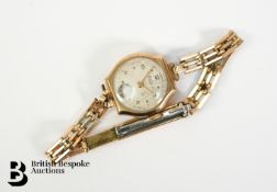 Vintage 9ct Gold Smith's Cocktail Watch