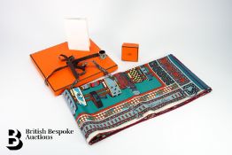 HERMES Paris Silk Twill Scarf