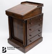 19th Century Rosewood Davenport