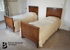 Pair of Mahogany Bed Frames