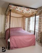 George III Mahogany Tester Bed
