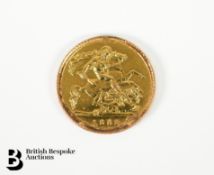 1982 Queen Elizabeth II Half Sovereign