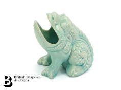 Burmantofts Faience Pottery Spoon Warmer