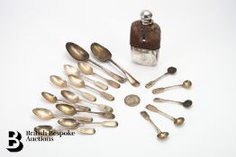 Silver Spoons and Hip Flask