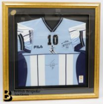 Diego Maradona Signed Football Shirt