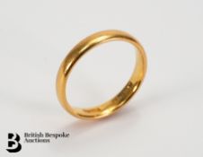 22ct Gold Wedding Band