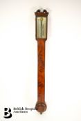 Dolland London Mahogany Stick Barometer