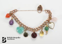 9ct Gold Charm Bracelet