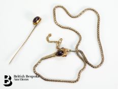 9ct Gold Articulated Snake Necklace
