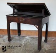 George II Walnut Architects Table