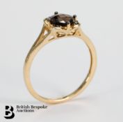 14ct Gold and Quartz Ring