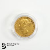 Queen Victoria 1862 Gold Full Sovereign