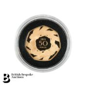 The Royal Mint - 50p Gold Proof Coin, Ring of Hands
