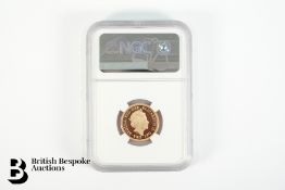 Queen Elizabeth II 2022 Piedfort Gold Sovereign