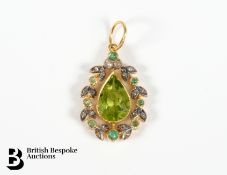 Silver Gilt Pendant