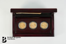 Edward VII 1905, 1906 and 1907 Gold Full Sovereigns