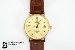 9ct Gold Sovereign Wrist Watch