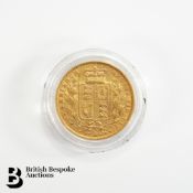 Queen Victoria 1871 Gold Full Sovereign