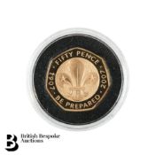 The Royal Mint - 50p Gold Proof Coin, Be Prepared 100 Years of Scouts