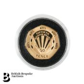 The Royal Mint - 50p Gold Proof Coin, Golden Jubilee of NHS
