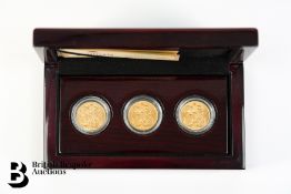 Edward VII 1908, 1909, 1910 Full Sovereigns