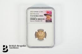 King Charles III 2022 Half Sovereign Ultra Cameo