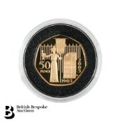 The Royal Mint - 50p Gold Proof Coin, Suffragette