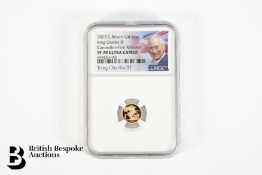 King Charles III Coronation Quarter Sovereign