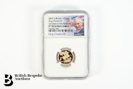 King Charles III 2023 Half Sovereign