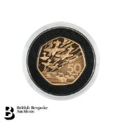 The Royal Mint - 50p Gold Proof Coin, 50th Anniversary of the D-Day Landings