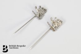 Silver Joseph Lucas Ltd Lapel Pins