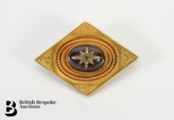 Mourning Brooch