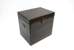 20th Century Leather Storage Chest