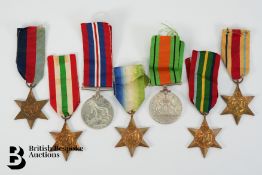 Two WWII Medal Groups