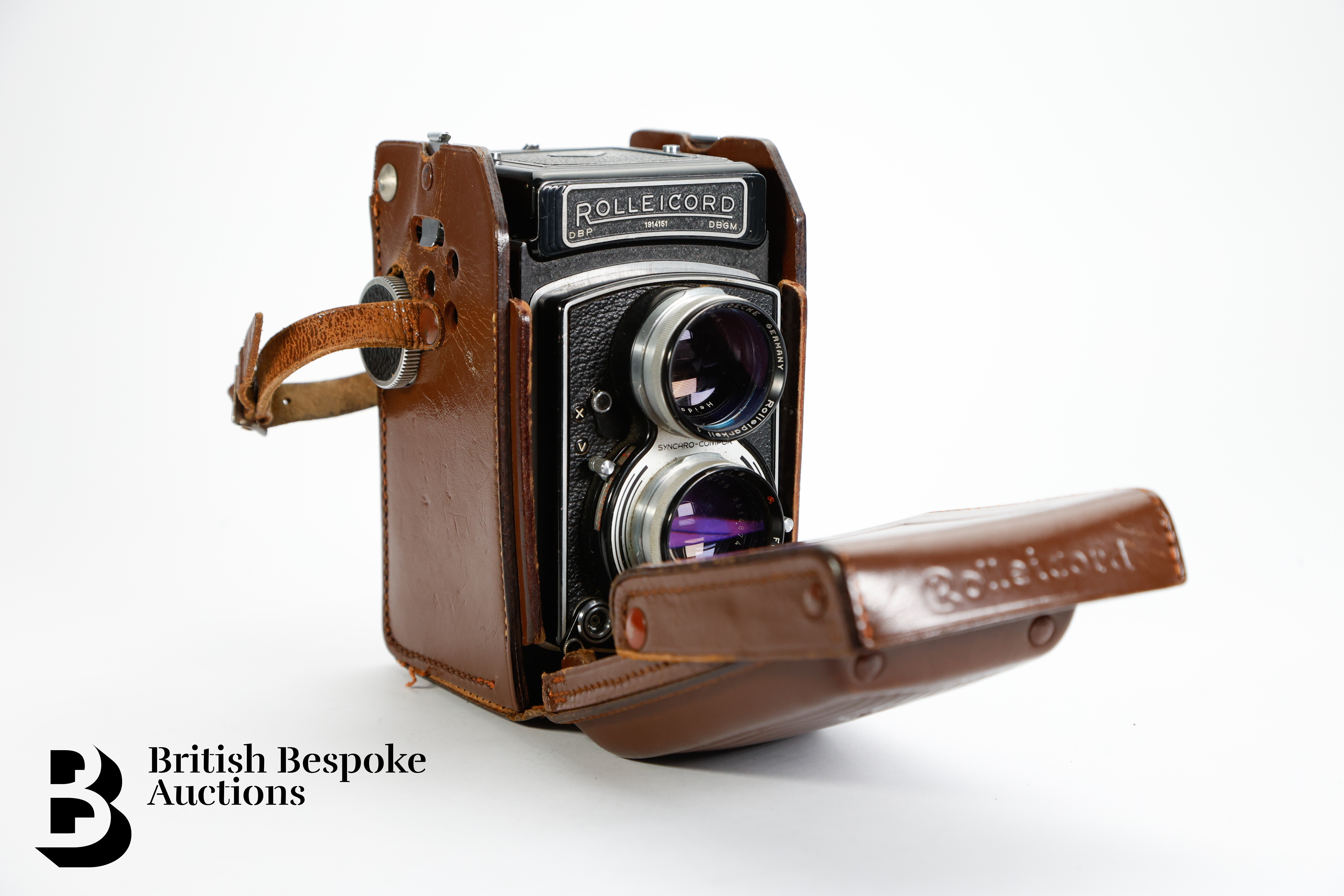 Franke & Heidecke Rolleicord DBP Twin Lens Reflex Camera - Image 3 of 7