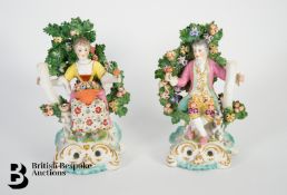 Pair of Bocage Figurines