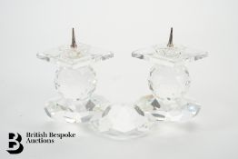 Swarovski Crystal Candlesticks