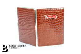 Norton Motorcycles Cigarette Case