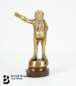 Mr Pickwick Brass Mascot
