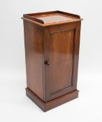 19th Century Mahogany Pedestal Cabinet