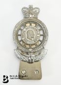 Royal Automobilia Club Car Badge