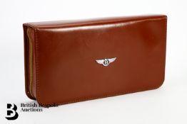 Leather Bentley Motoring Vanity Case