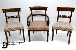 Four Victorian Mahogany Dining Chairs