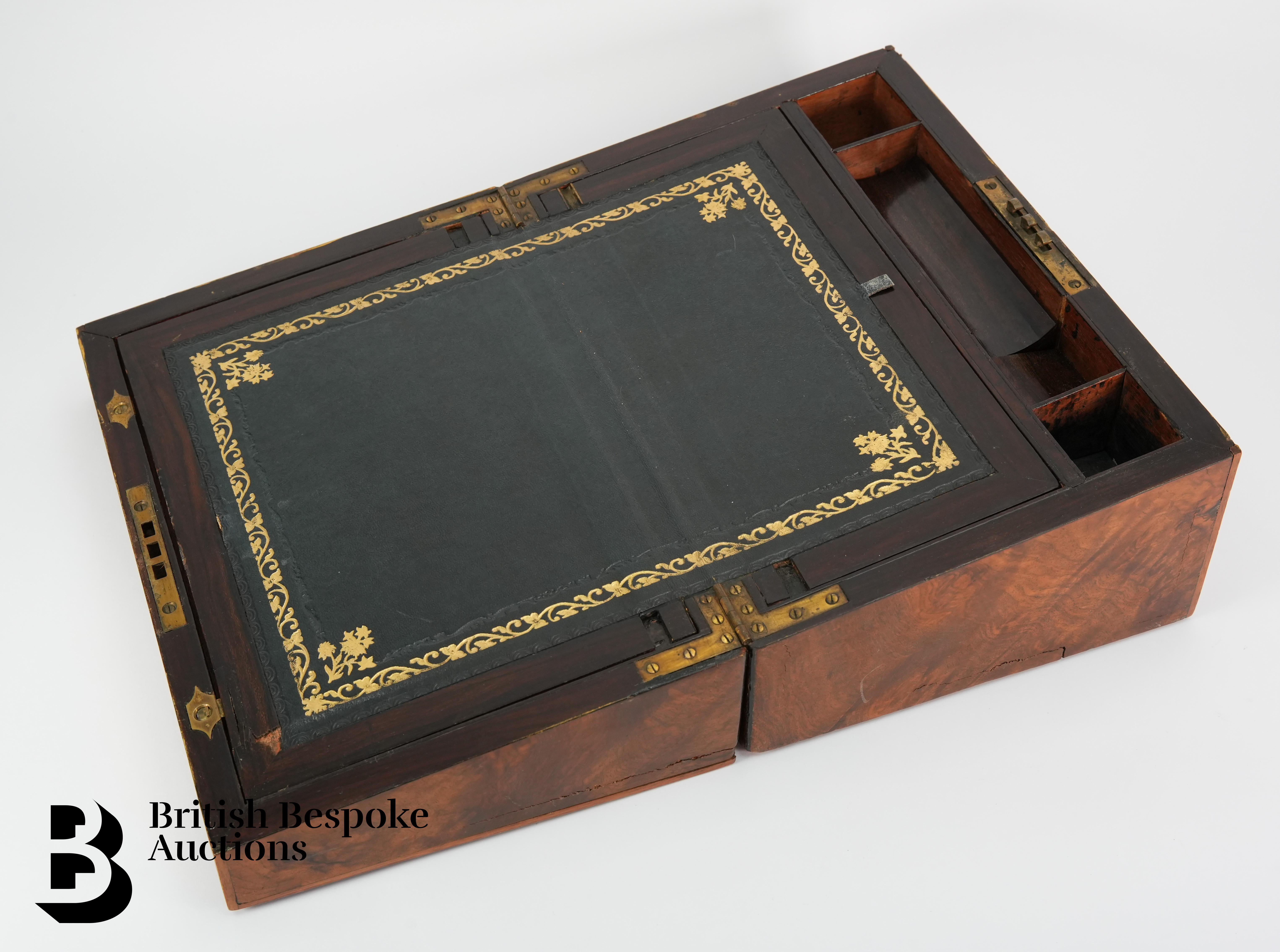 Mahogany Writing Box - Image 2 of 3