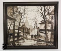 Monochrome Acrylic on Canvas